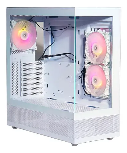 Gabinete Gamer Solarmax Cm W930 3 Coolers Rgb
