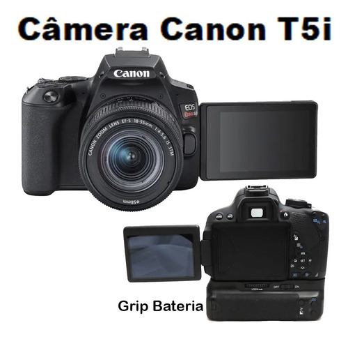 Câmera Canon T5i completa