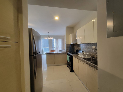 B277 Paraiso - Apartamento Amueblado En Alquiler $1,500 Usd Con Vista A La Ciudad, Piscina Y Gimnasio #foxpiantini