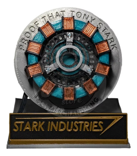 Arc Reactor Tony Stark Iron Man - Lámpara Led - Marvel