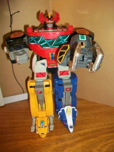 Megazord Powers Rangers Primera Generación Del 91 28 Cm