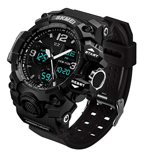 Mjscphbjk Reloj Deportivo Analógico Para Hombre, Led Reloj M