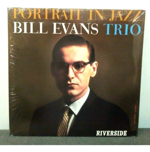 Lp Bill Evans Trio - Portrait In Jazz - Riverside Ojc (novo)