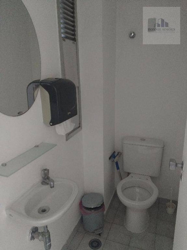 Imagem 5 de 17 de Sala Alugar Em Moema, 1 Sala Ampla, 2 Banheiros, 1 Vaga De Garagem, 44 M², São Paulo. - Sa0163
