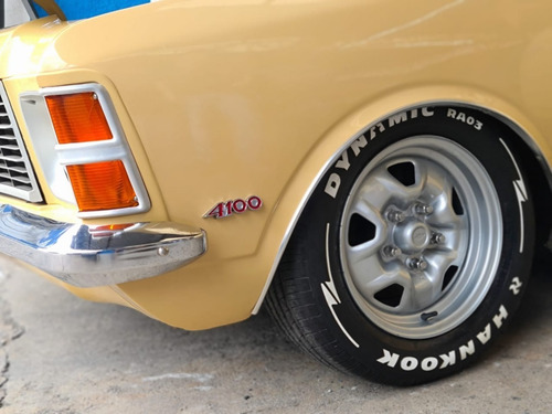 Gm Opala Coupé 4.1 (6 Cilíndros) 1976 Placa Preta