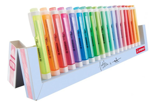 Marca Texto Stabilo Swing Cool Com 18 Cores Fashion Edition