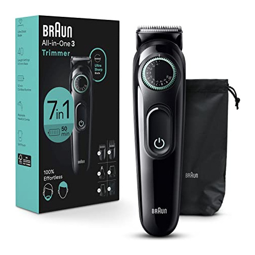 Kit Multifunción Braun Serie 3 3470, Recortadora 7 En 1 F