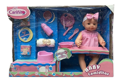 Bebe Bebote Baby Comiditas Con Acc Carinito Tm1 900 Ttm