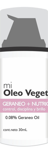 Oleo Vegetal Riviera Geraneo + Nutrición Control Y Brillo