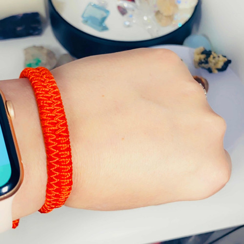 Pulsera Roja Hilo Rojo Doble Éxito Suerte Proteccion Amor