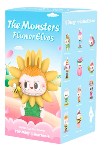 Muñeco Labubu Flower Elves The Monsters Pop Mart