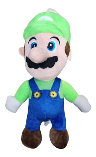 Pak 2 Peluches Mario Bros + Luigi 25 Cms Super Mario Regalo
