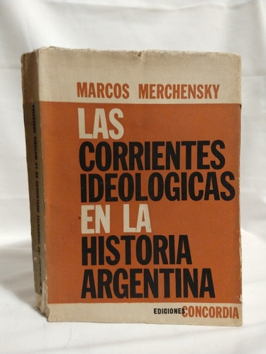 Libro: Las Corrientes Ideológicas En La Historia Argentina