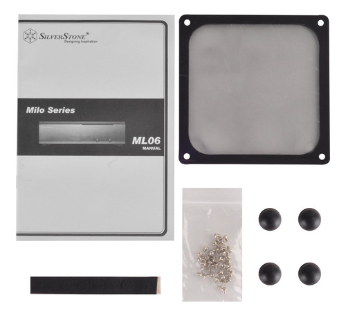 Silverstone Tek 0.8 Mm De Acero Mini-itx Media Case Con Pane