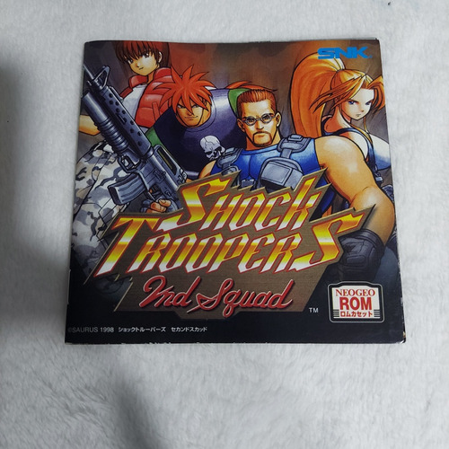 Shock Troopers Neo Geo Aes Conversão Japonesa (Usado)