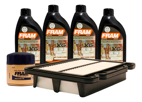 Fram 2 Filtros Aceite 10w30 Sintético Wave5 L4 1.6l 05_07