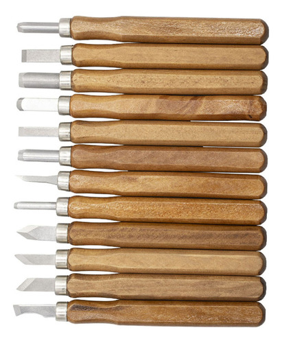 Cincel Para Tallar Madera, Mango De Madera, Cuchilla De Acer