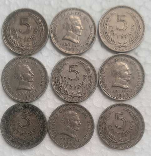 Monedas Uruguayas Antiguas