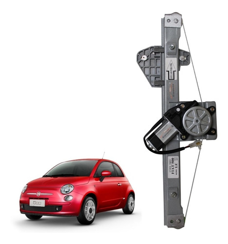 Máquina De Vidro Elétrico Fiat 500 Esquerda