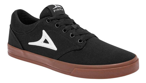 Tenis Hombre Pirma 99 Negro Blanco 076-381