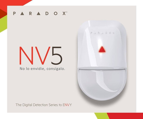 Detector De Movimiento Digital Nv5 Antimascota Paradox +base