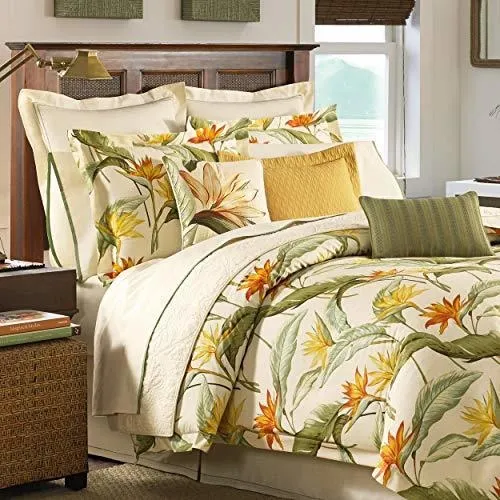 Juego De Edredón Tommy Bahama Birds Of Paradise Collection,