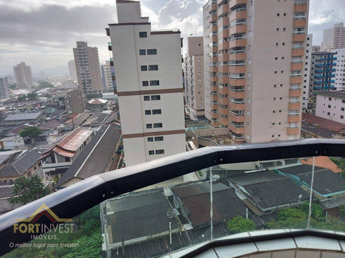 Imagem 11 de 18 de Apartamento Com 1 Dormitório À Venda, 70 M² Por R$ 215.000,00 - Aviação - Praia Grande/sp - Ap2793