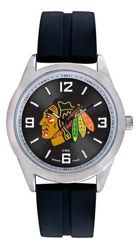 Tiempo De Juego De Los Hombres Nhl-var-chi  Varsity  Reloj 