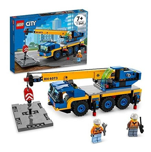 Lego City Mobile Crane 60324 Kit De Construccion