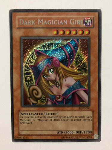 Dark Magician Girl - Mfc-000 - Secret - Yugioh - Maga Oscura