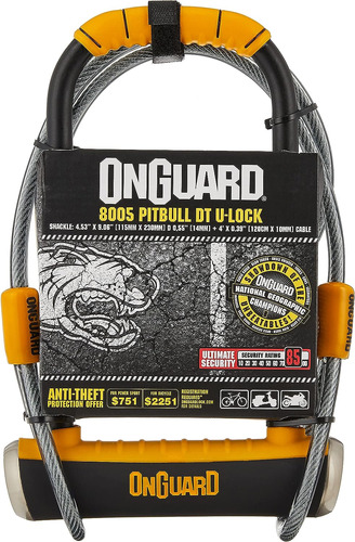 Traba Onguard Pitbull Dt 8005 Tipo U + Linga Nuñez