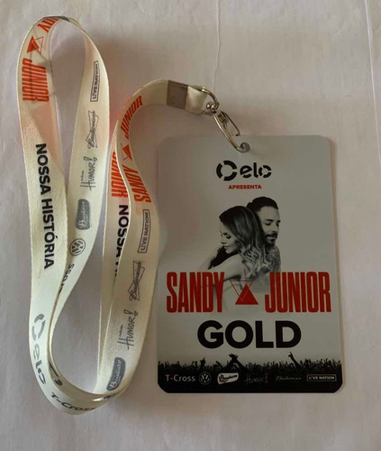 Credencial Vip Gold / Sandy E Junior