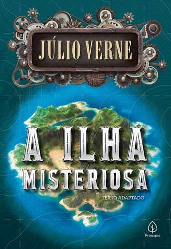 A ilha misteriosa, de Verne, Julio. Série Clássicos da literatura mundial Ciranda Cultural Editora E Distribuidora Ltda., capa mole em português, 2021