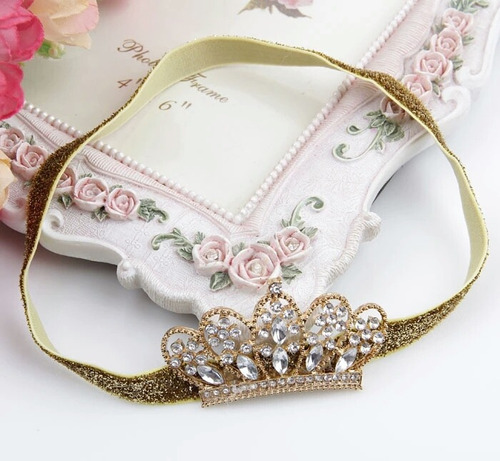Corona Tiara Niña,princesa,víncha Para Fiesta,boda,bautizo,c