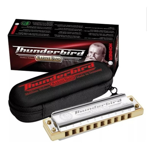 Armonica Hohner Thunderbird Marine Band Lc Low (do)