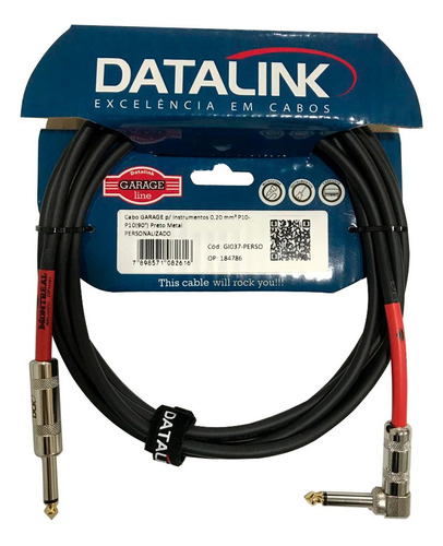 Cabo Datalink Garage P/ Instrumentos P10 P10 (90) 7 Metros