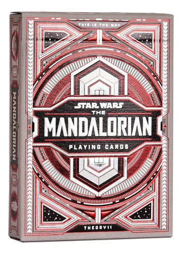 Cartas Premium Mandalorian Stars Wars Naipe Poker 