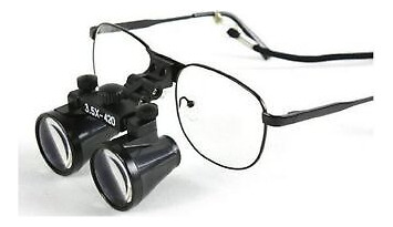 3.5x Binocular Loupes 420mm Working Distance Dental Lab  Ssb