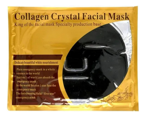 Mascarilla Colageno 24k Cristal Barro Negro Carbon Tipo de piel Todo tipo de piel