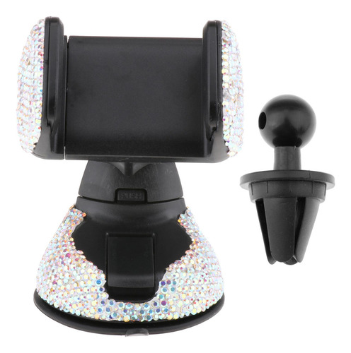 Bling 360 Graus De Rotação Titular De Telefone Cor Ab