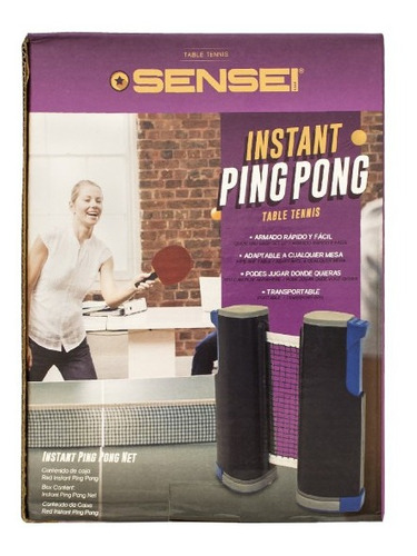 Red Ping Pong Sensei Instant Adaptable Cualquier Mesa Olivos