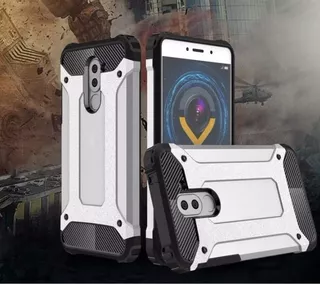 Case Protector Tough Armor Tech Plateado Huawei Mate 9 Lite
