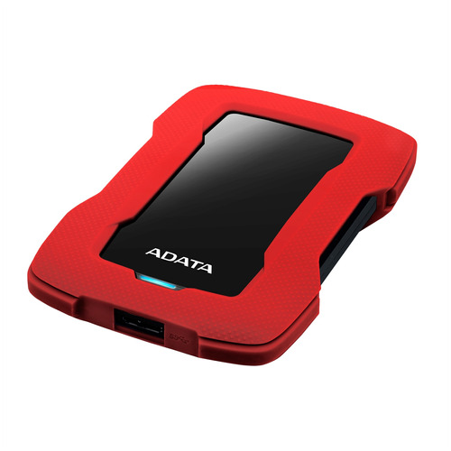 Disco Duro Externo Adata Hd330 1tb Usb 3.1 Rojo