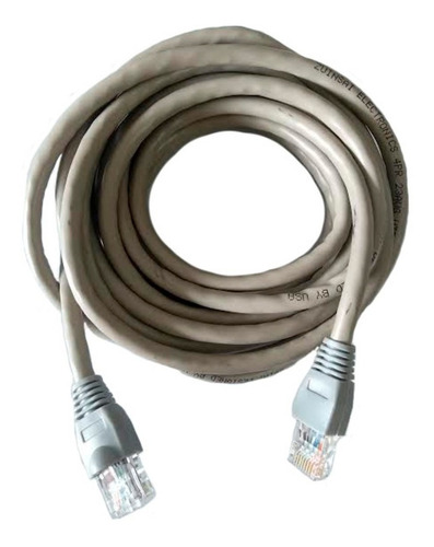 Cable De Red Utp Cat. 6 Ponchado X 5 Metros.