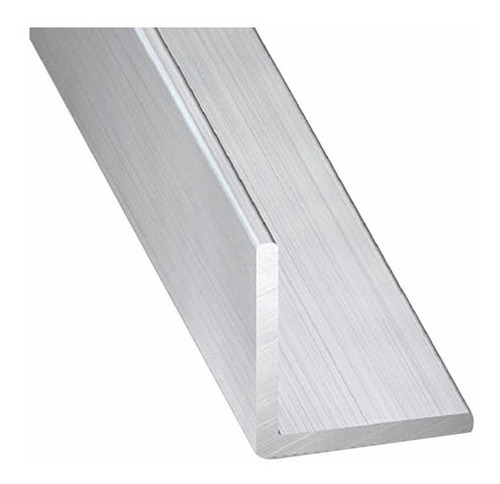 Imagen 2 de 2 de Angulo Aluminio Natural Para Cielo Raso 3.60 Metros