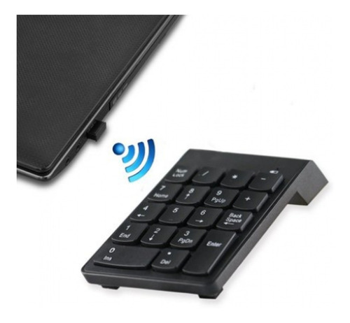 Imagen 3 de 5 de Teclado Numérico Inalámbrico Usb P/ Laptop Notebook | Ero