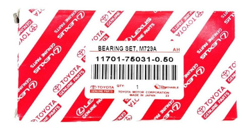 Conchas Biela 0.20 Toyota Hilux 2.7 / Meru / Hiace