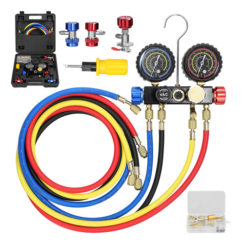 Manómetro De Colector Para Indicador De Refrigerante