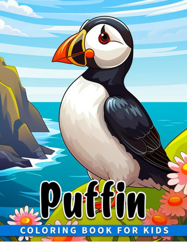 Libro: Puffin For Kids Coloring Book: Fun And Easy Coloring 