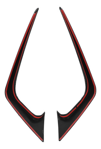 Difusor De Parachoques Delantero De Fibra De Carbono, 2 Unid